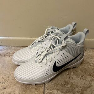 Nike Football Cleats Lineman Force Savage Pro 3 White DA5453-104 Men's Size 15